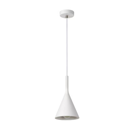 Lucide 35406/16/31 - Závesné svietidlo GIPSY 1xE27/40W/230V biele
