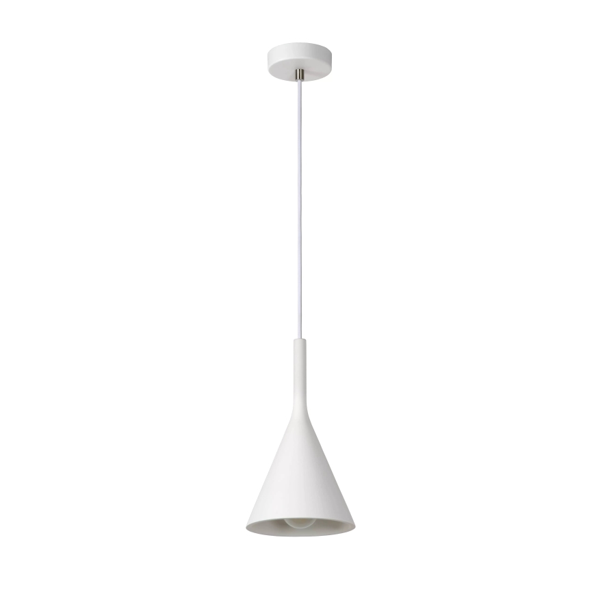 Lucide 35406/16/31 - Závesné svietidlo GIPSY 1xE27/40W/230V biele