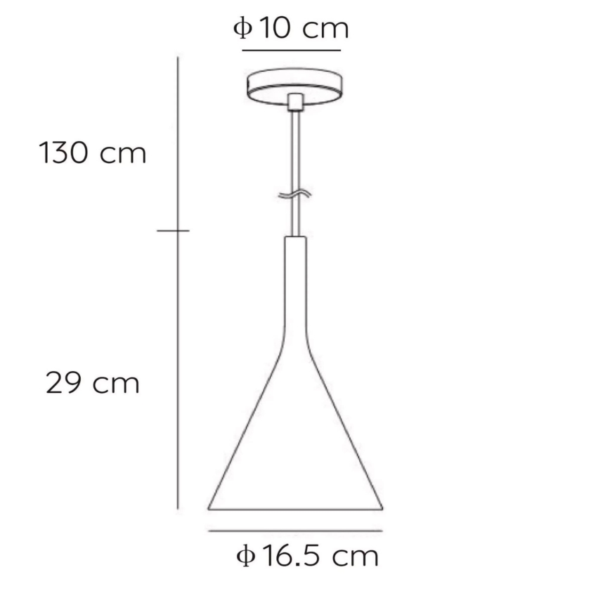 Lucide 35406/16/31 - Závesné svietidlo GIPSY 1xE27/40W/230V biele
