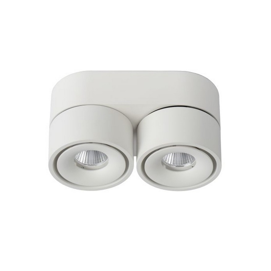 Lucide 35911/16/31 - LED Stmievateľné bodové svietidlo YUMIKO 2xLED/8W/230V biela