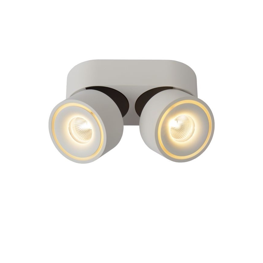 Lucide 35911/16/31 - LED Stmievateľné bodové svietidlo YUMIKO 2xLED/8W/230V biela