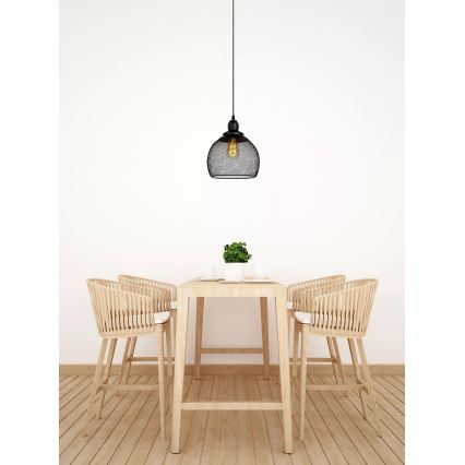Lucide 43404/22/30 - Závesné svietidlo MESH 1xE27/60W/230V 22 cm