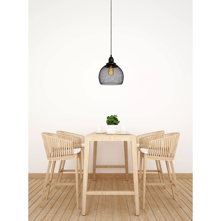 Lucide 43404/22/30 - Závesné svietidlo MESH 1xE27/60W/230V 22 cm