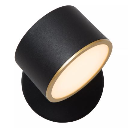 Lucide 44217/08/30 - LED stmievateľné nástenné bodové svietidlo GIAN LED/9W/230V čierna