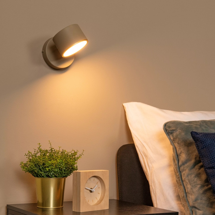 Lucide 44217/08/41 - LED stmievateľné nástenné bodové svietidlo GIAN LED/9W/230V béžová