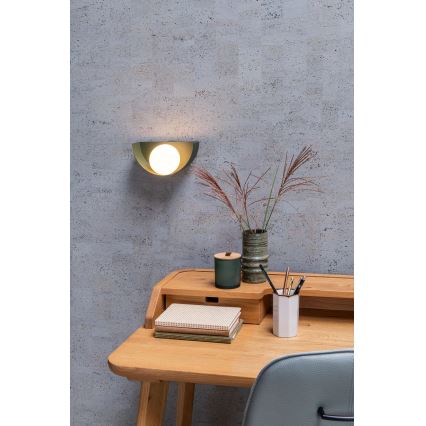 Lucide 45201/01/33 - Nástenné svietidlo BENNI 1xG9/28W/230V zelená