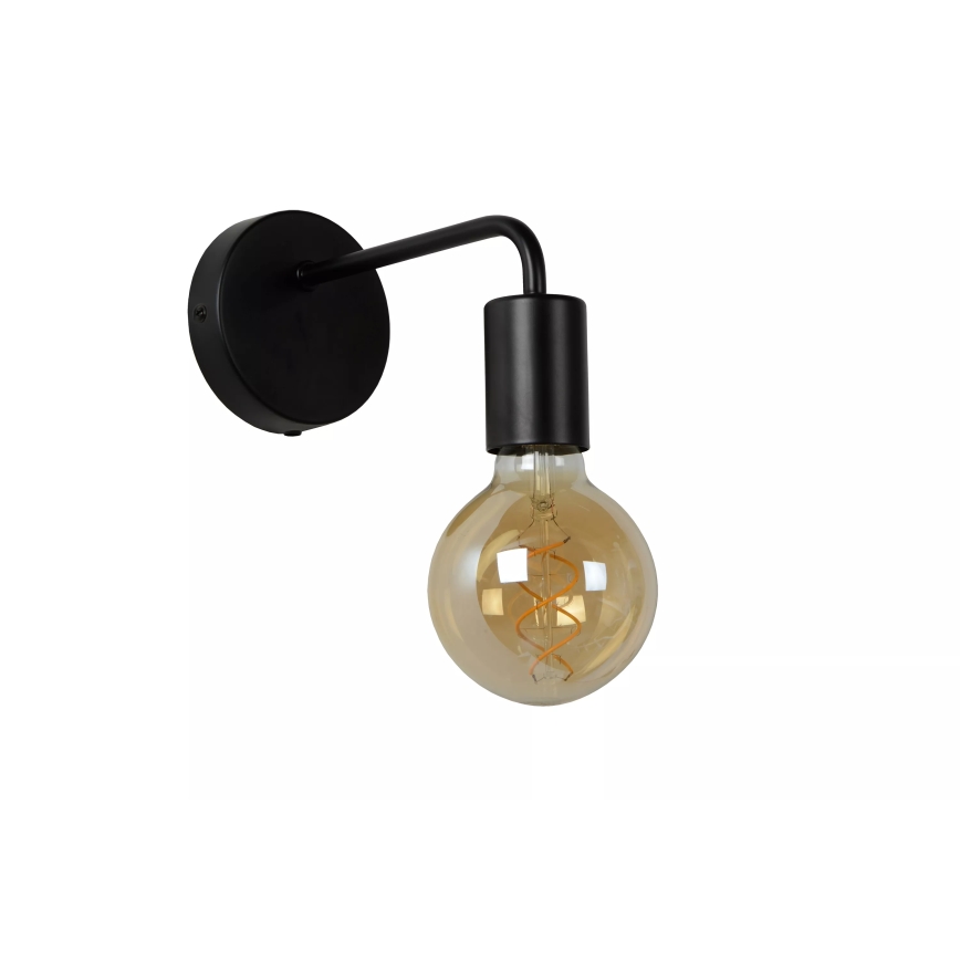 Lucide 45265/01/30 - Nástenné svietidlo SCOTT 1xE27/40W/230V čierna