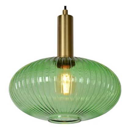 Lucide 45386/30/33 - Luster na lanku MALOTO 1xE27/40W/230V pr. 30 cm zelená