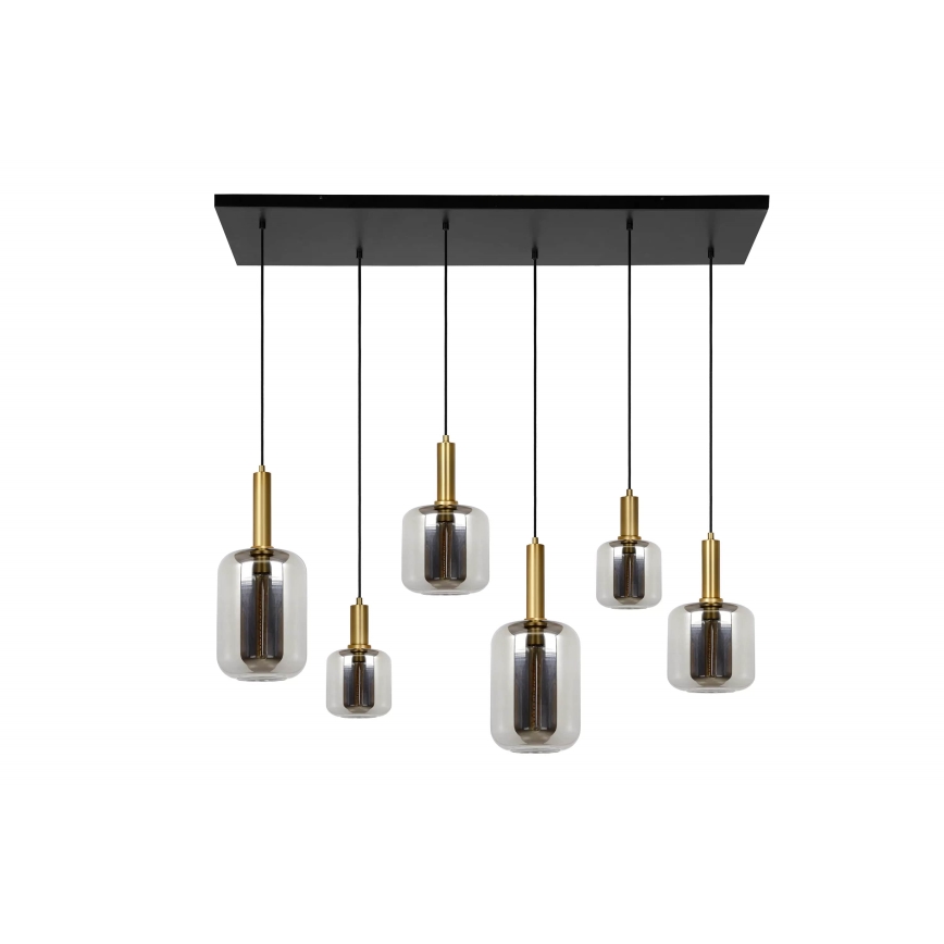 Lucide 45494/06/65 - Luster na lanku JOANET 6xE27/40W/230V