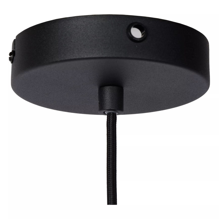 Lucide 45496/01/30 - Luster na lanku SIEMON 1xE27/40W/230V čierna