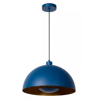 Lucide 45496/01/35 - Luster na lanku SIEMON 1xE27/40W/230V modrá