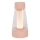 Lucide 45500/01/66 - LED Stmievateľná dotyková vonkajšia lampa LORALI LED/1,2W/4V USB IP44 2000 mAh ružová