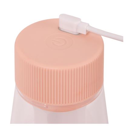 Lucide 45500/01/66 - LED Stmievateľná dotyková vonkajšia lampa LORALI LED/1,2W/4V USB IP44 2000 mAh ružová