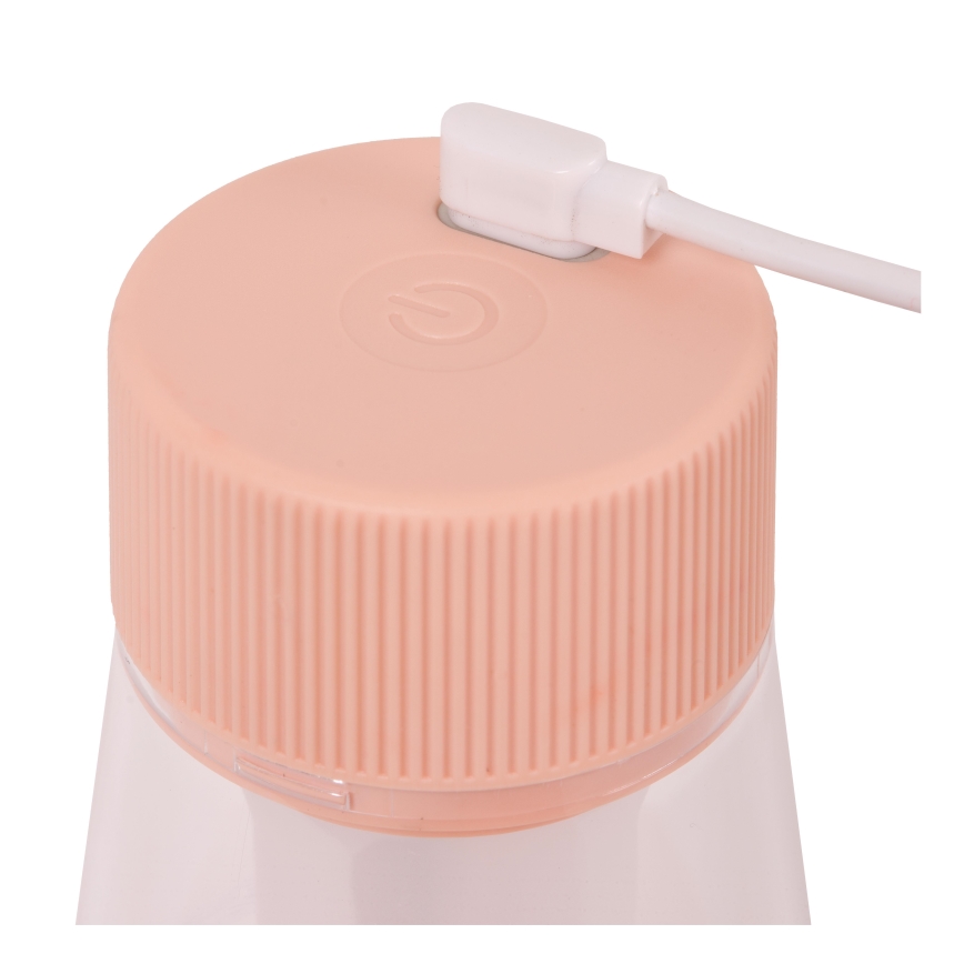 Lucide 45500/01/66 - LED Stmievateľná dotyková vonkajšia lampa LORALI LED/1,2W/4V USB IP44 2000 mAh ružová