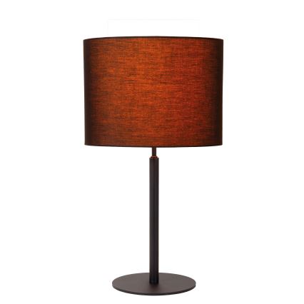 Lucide 45509/81/30 - Stolná lampa MAYA 1xE27/40W/230V čierna