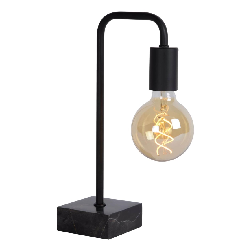 Lucide 45565/01/30 - Stolná lampa LORIN 1xE27/40W/230V čierna