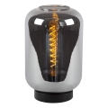 Lucide 45594/01/65 - Stolná lampa JOANET 1xE27/40W/230V čierna