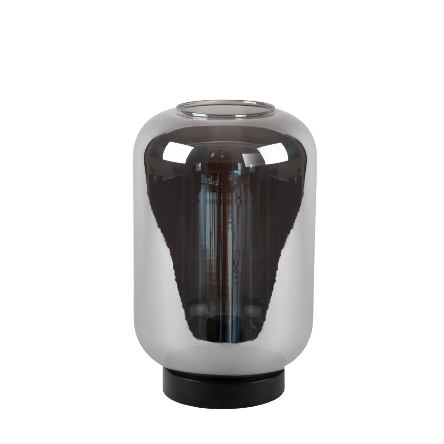 Lucide 45594/01/65 - Stolná lampa JOANET 1xE27/40W/230V čierna