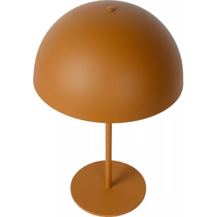Lucide 45596/01/44 - Stolná lampa SIEMON 1xE14/25W/230V oranžová