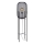 Lucide 45785/01/30 - Stojacia lampa MESH 1xE27/40W/230V čierna