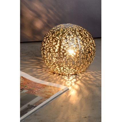 Lucide 46501/01/14 - Stolná lampa PAOLO 1xG9/28W/230V lesklý chróm