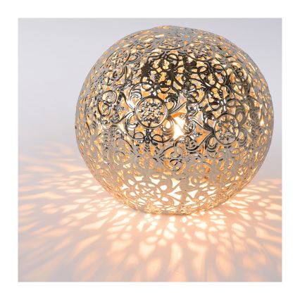 Lucide 46501/01/14 - Stolná lampa PAOLO 1xG9/28W/230V lesklý chróm