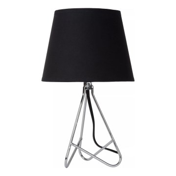 Lucide 47500/81/11 - Stolná lampa GITTA 1xE14/40W/230V čierna