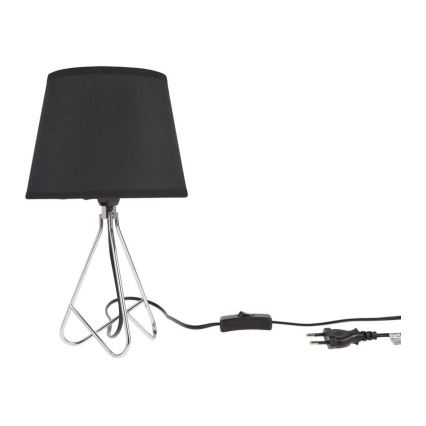 Lucide 47500/81/11 - Stolná lampa GITTA 1xE14/40W/230V čierna