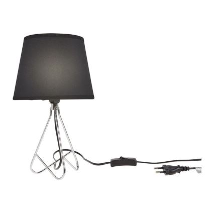 Lucide 47500/81/11 - Stolná lampa GITTA 1xE14/40W/230V čierna