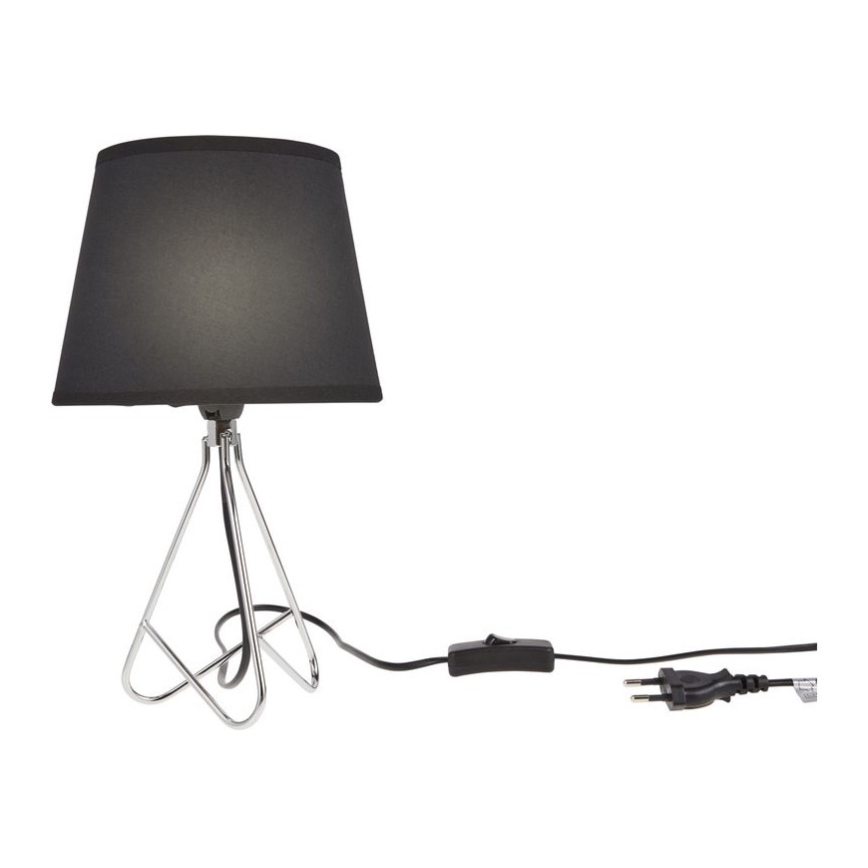 Lucide 47500/81/11 - Stolná lampa GITTA 1xE14/40W/230V čierna