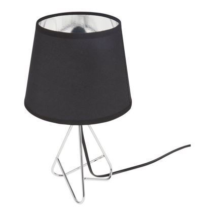 Lucide 47500/81/11 - Stolná lampa GITTA 1xE14/40W/230V čierna