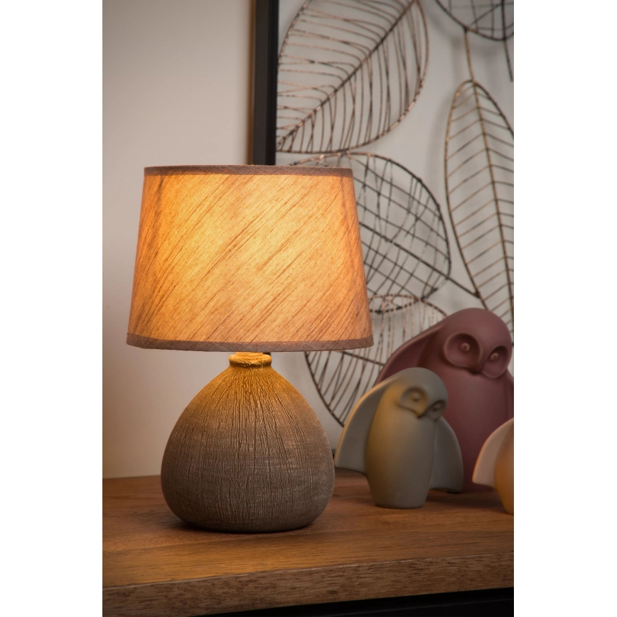Lucide 47506/81/43 - Stolná lampa RAMZI 1xE14/40W/230V 26cm