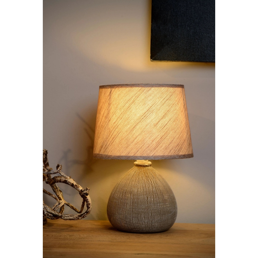 Lucide 47506/81/43 - Stolná lampa RAMZI 1xE14/40W/230V 26cm