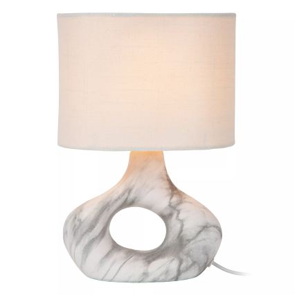 Lucide 47509/81/31 - Stolná lampa TOMEO 1xE14/40W/230V biela