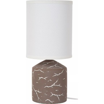 Lucide 47550/81/41 - Stolná lampa FRAN 1xE14/40W/230V hnedá