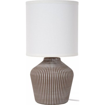 Lucide 47551/81/41 - Stolná lampa FILIZ 1xE14/40W/230V hnedá
