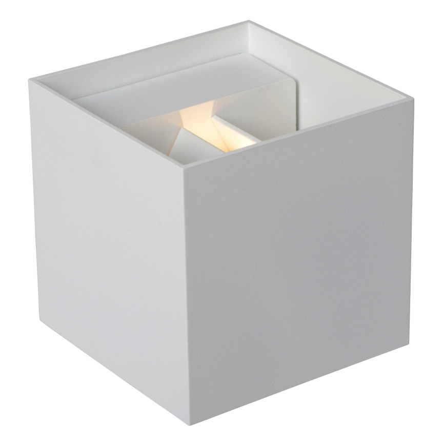 Lucide 69200/06/31 - LED Vonkajšie nástenné svietidlo AXI 2xLED/7W/230V IP54 biela