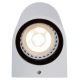 Lucide 69801/02/31 - Vonkajšie nástenné svietidlo ZARO 2xGU10/35W/230V IP44 biela