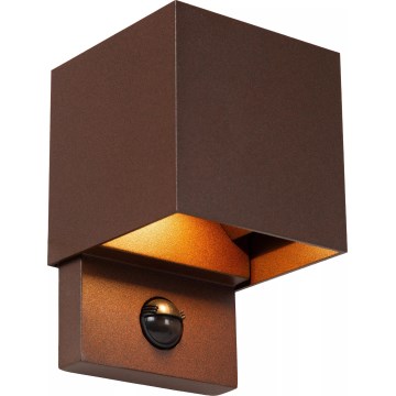 Lucide 69810/07/97 - LED Vonkajšie nástenné svietidlo s pohybovým senzorom TADZIO LED/7W/230V IP65