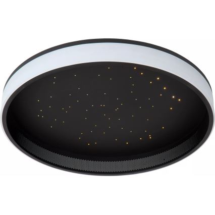 Lucide 71102/40/30 - LED Stmievateľné stropné svietidlo ESTREJA LED/40W/230V 2500-3000K pr. 40 cm čierna + diaľkové ovládanie