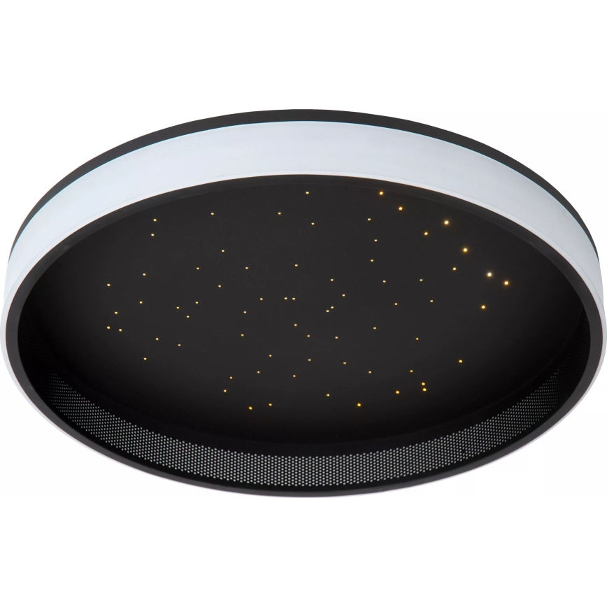 Lucide 71102/40/30 - LED Stmievateľné stropné svietidlo ESTREJA LED/40W/230V 2500-3000K pr. 40 cm čierna + diaľkové ovládanie