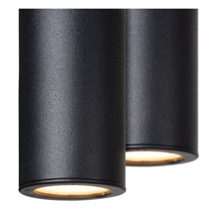 Lucide 74403/06/30 - LED Stmievateľný luster na lanku LORENZ 6xLED/4W/230V pavúk čierna