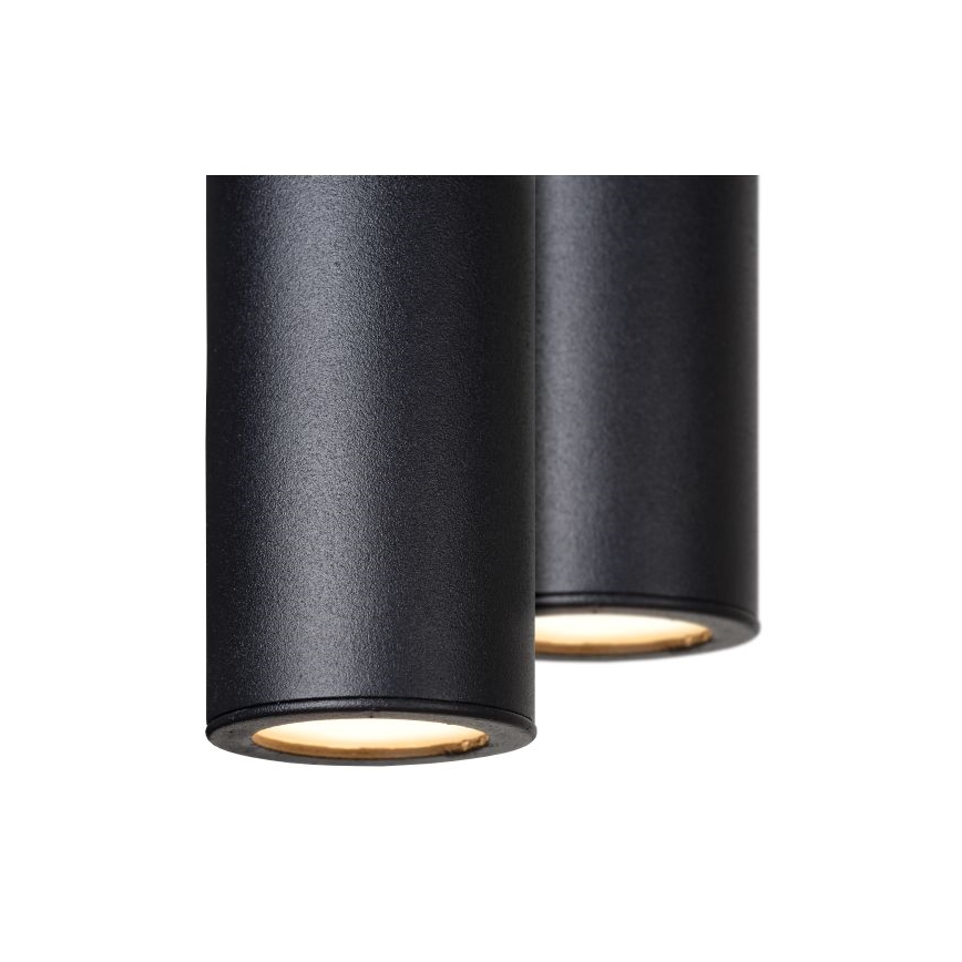 Lucide 74403/06/30 - LED Stmievateľný luster na lanku LORENZ 6xLED/4W/230V pavúk čierna