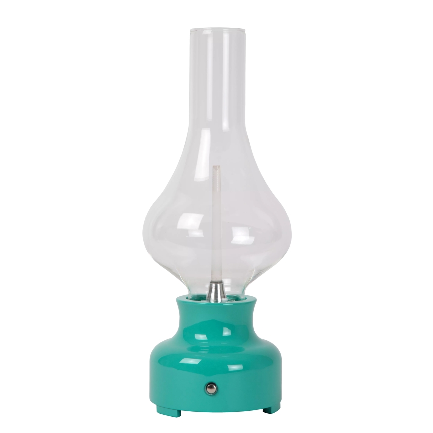 Lucide 74516/02/37 - LED Stmievateľná dotyková stolná lampa JASON LED/2W/230V USB 2000 mAh zelená