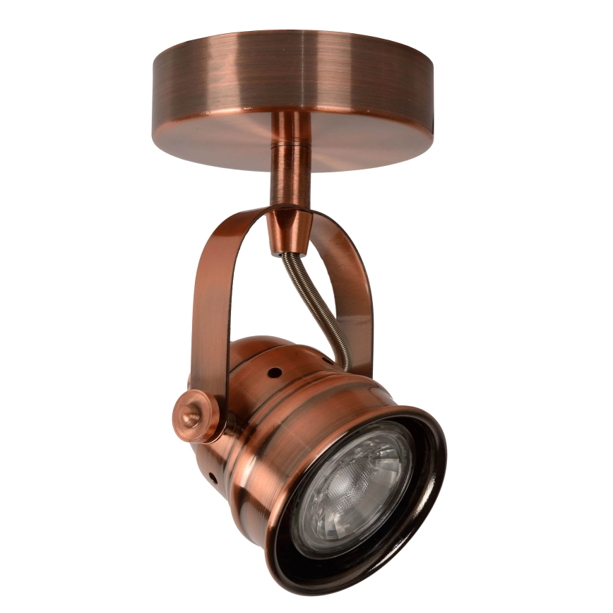 Lucide 77974/05/17 - LED bodové svietidlo CIGAL 1xGU10/5W/230V medená