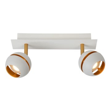 Lucide 77975/10/31 - LED bodové svietidlo BINARI 2xLED/5W/230V biele