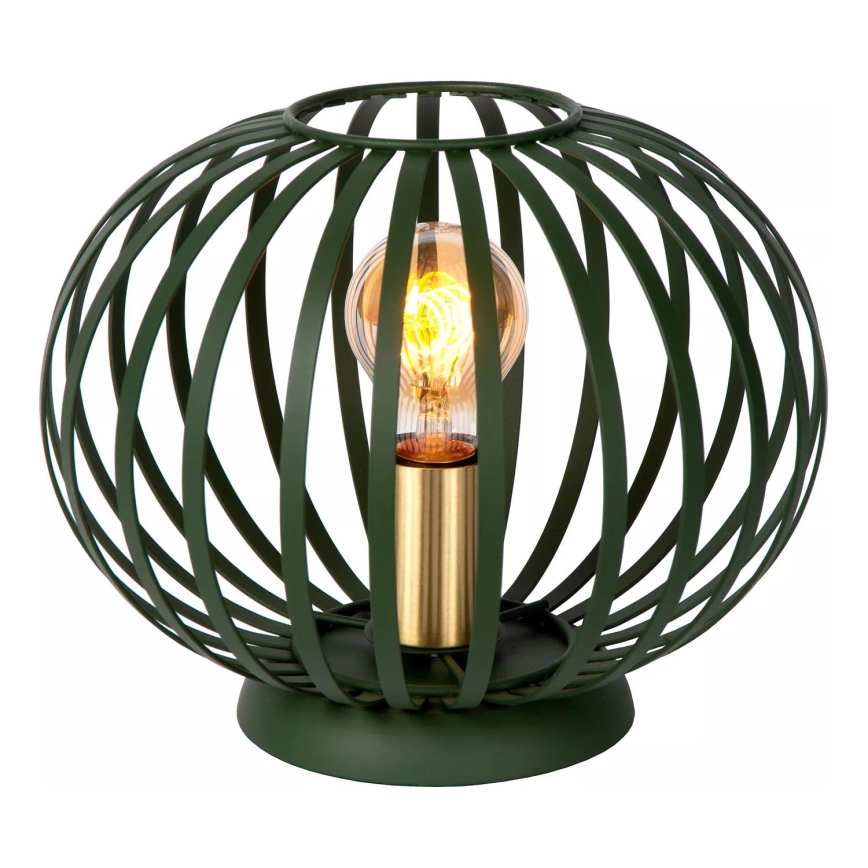 Lucide 78574/25/33 - Stolná lampa MANUELA 1xE27/40W/230V zelená