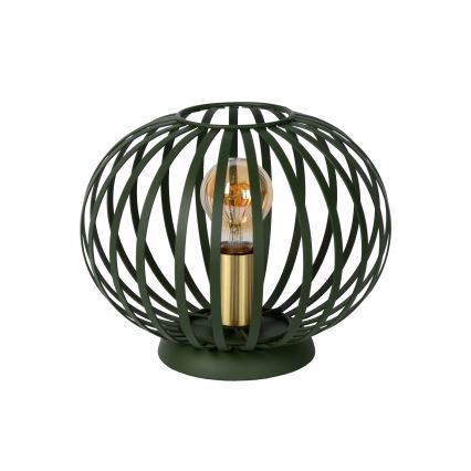 Lucide 78574/25/33 - Stolná lampa MANUELA 1xE27/40W/230V zelená