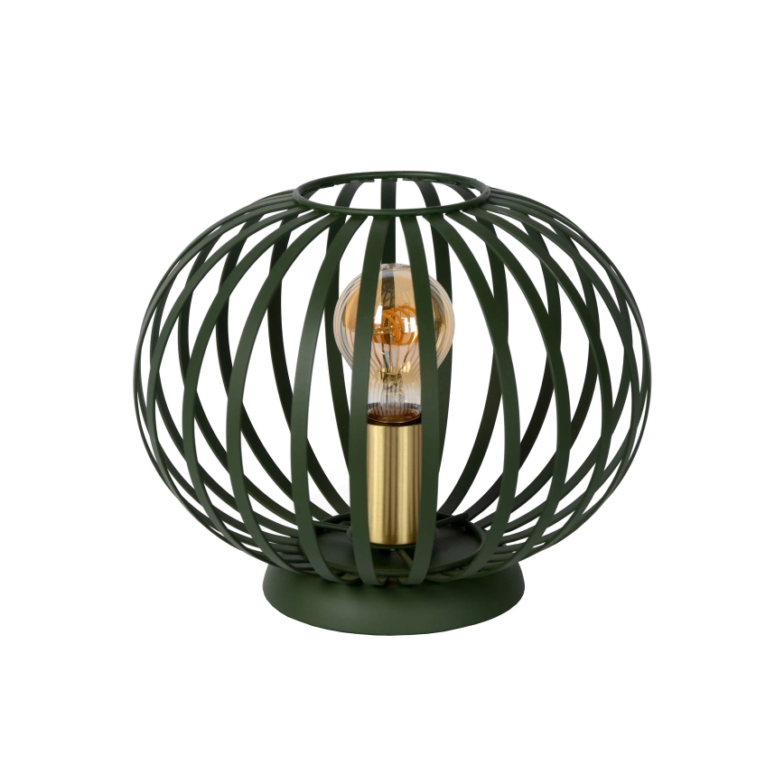 Lucide 78574/25/33 - Stolná lampa MANUELA 1xE27/40W/230V zelená