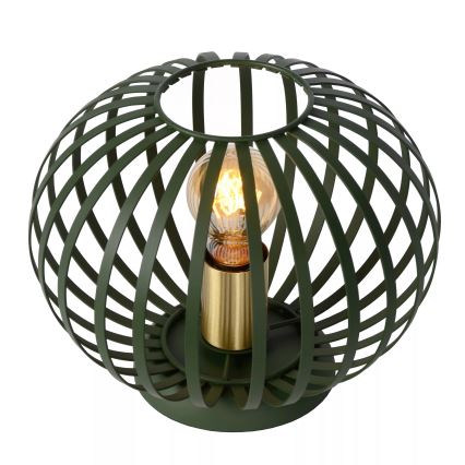 Lucide 78574/25/33 - Stolná lampa MANUELA 1xE27/40W/230V zelená